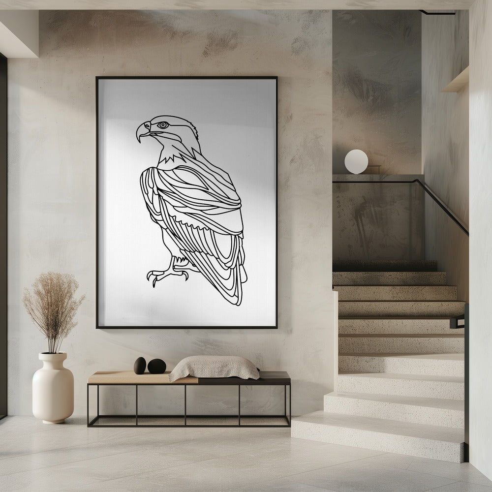 Lijn Adelaar | Poster