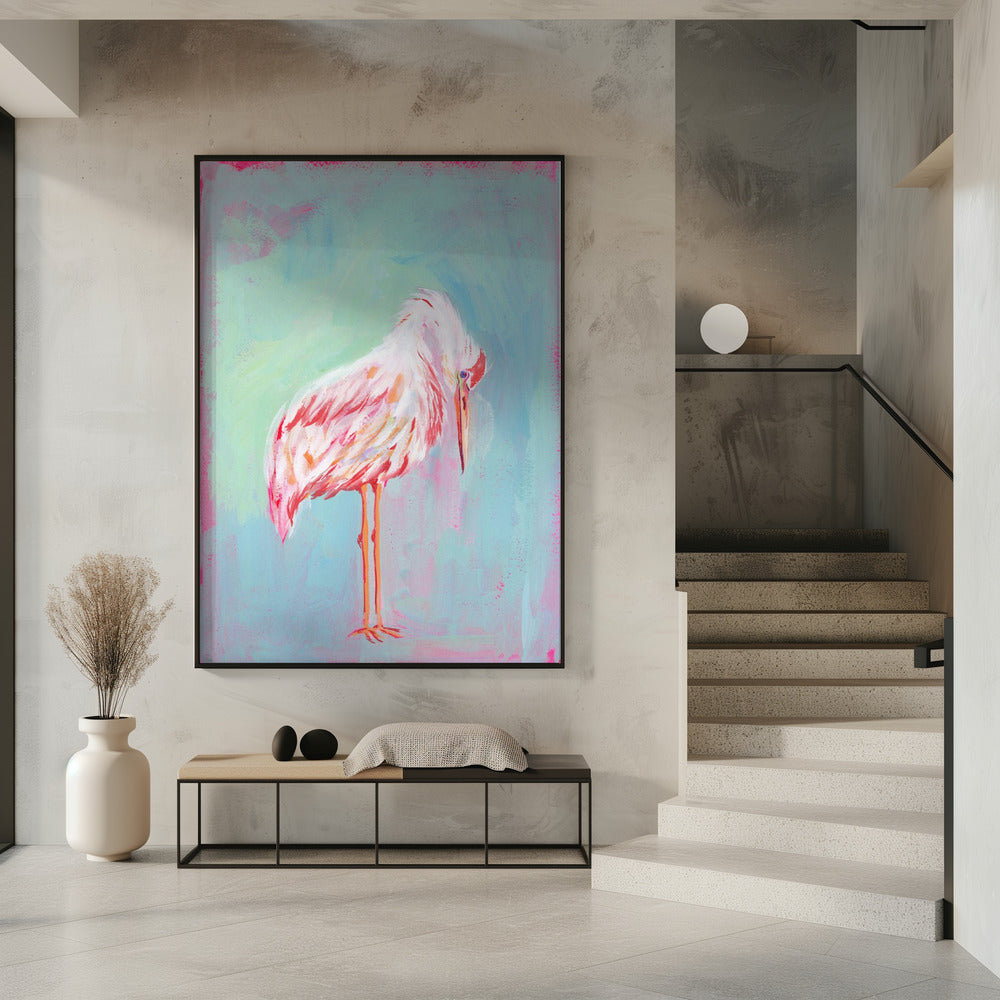 Sierlijke blos | Poster