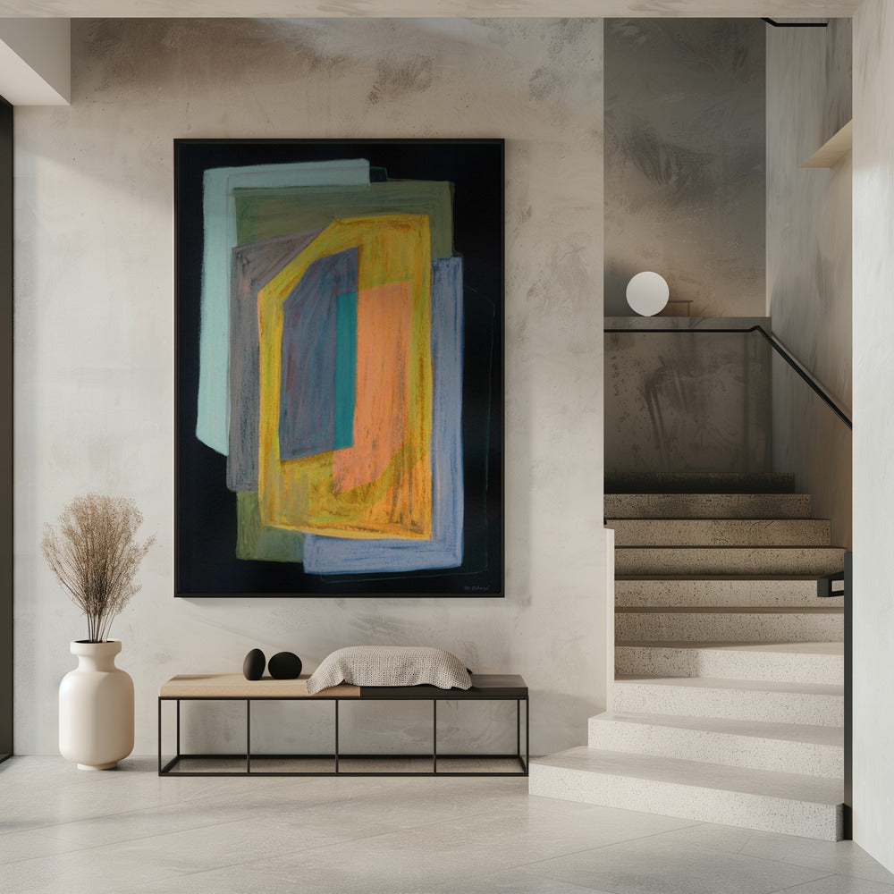 Chalk and Shapes 2 | Poster