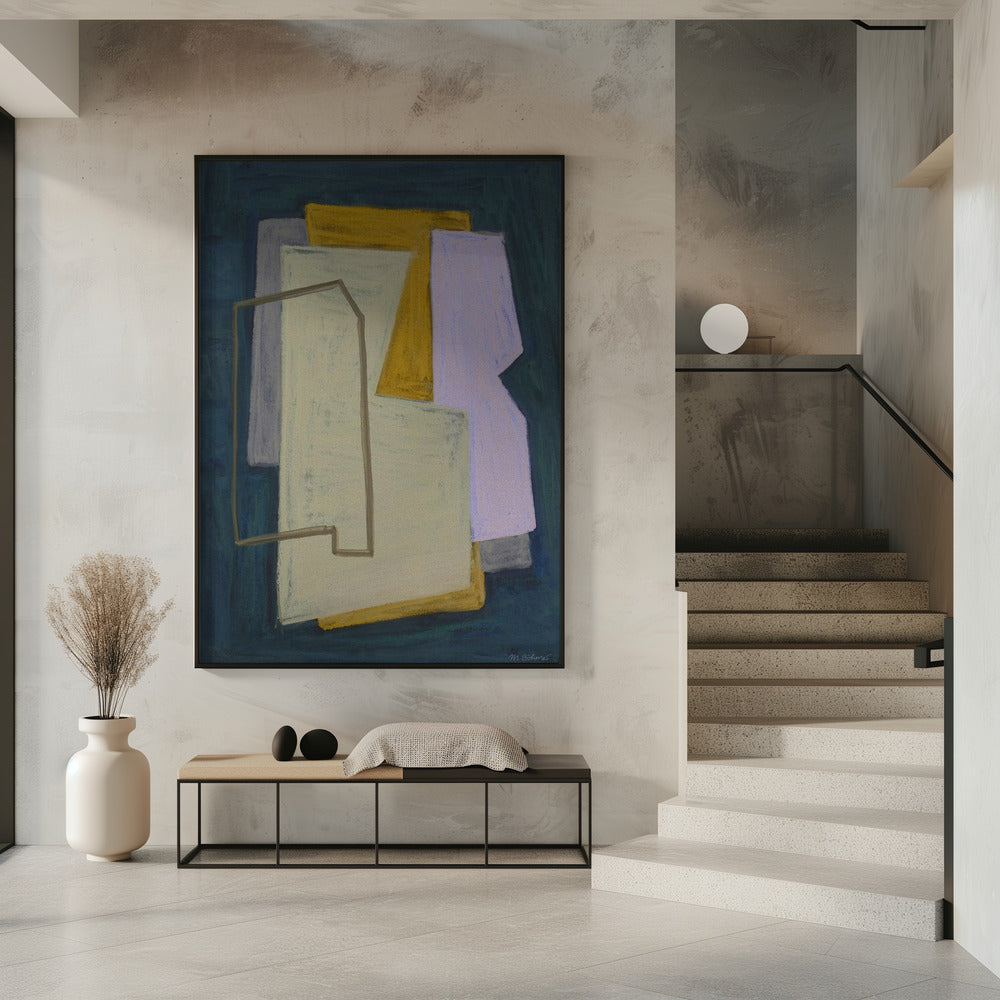 Chalk and Shapes 1 | Poster