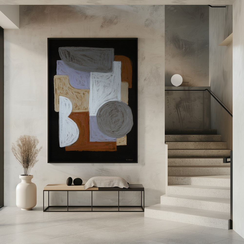Chalks and Shapes 5 | Poster