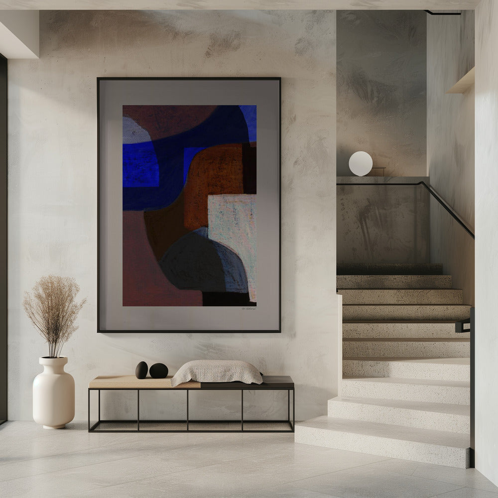 Chalks and Shapes 7 | Poster