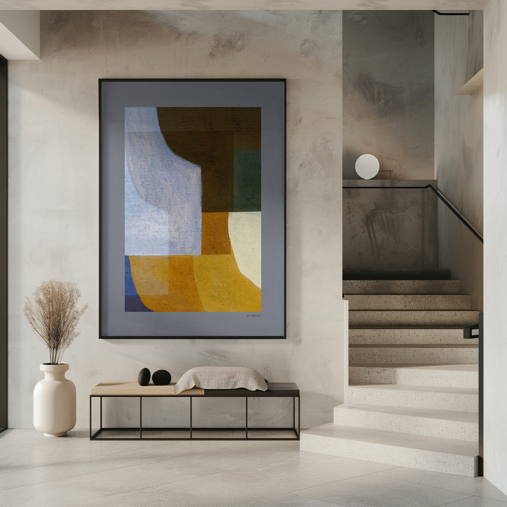 Chalks and Shapes 8 | Poster