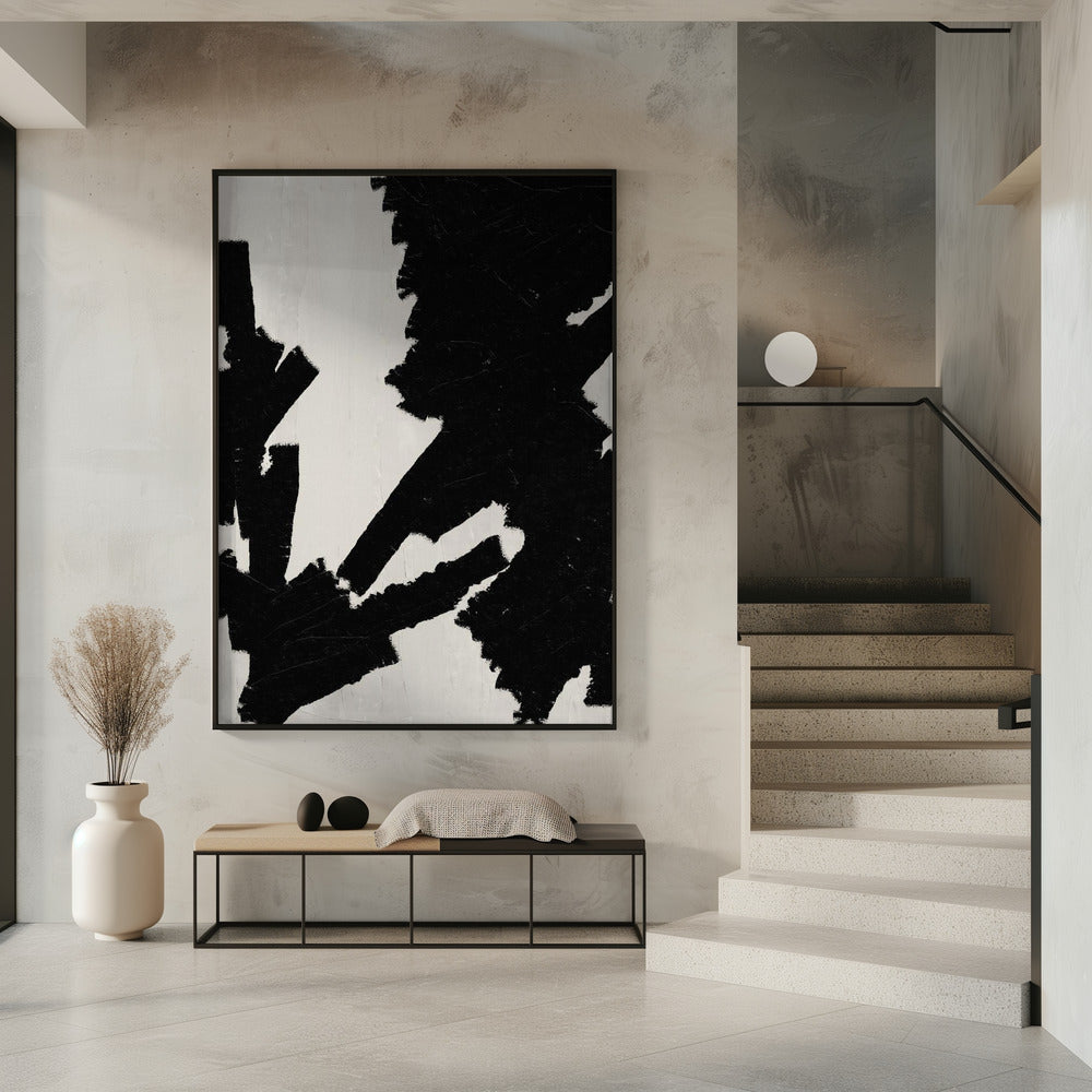 Canvas met opvallend contrast | Poster