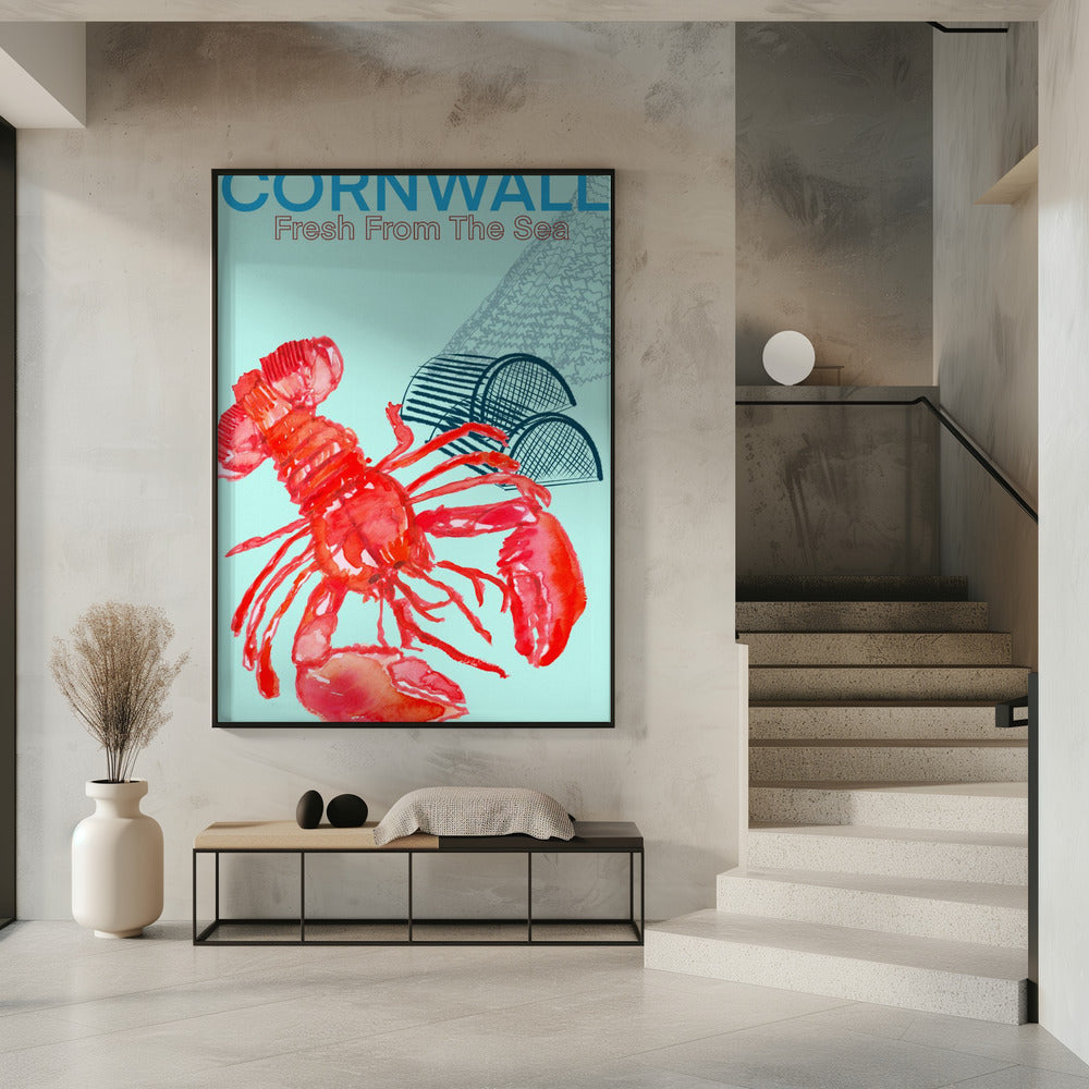 Cornwall Vers uit de zee Poster | Poster