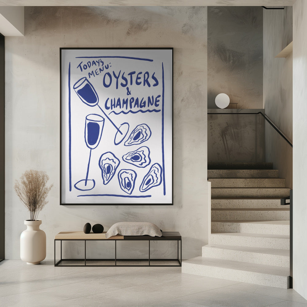 Het menu van vandaag | Poster