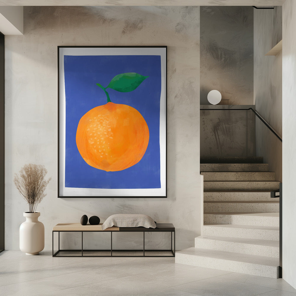Levendig oranje fruit | Poster