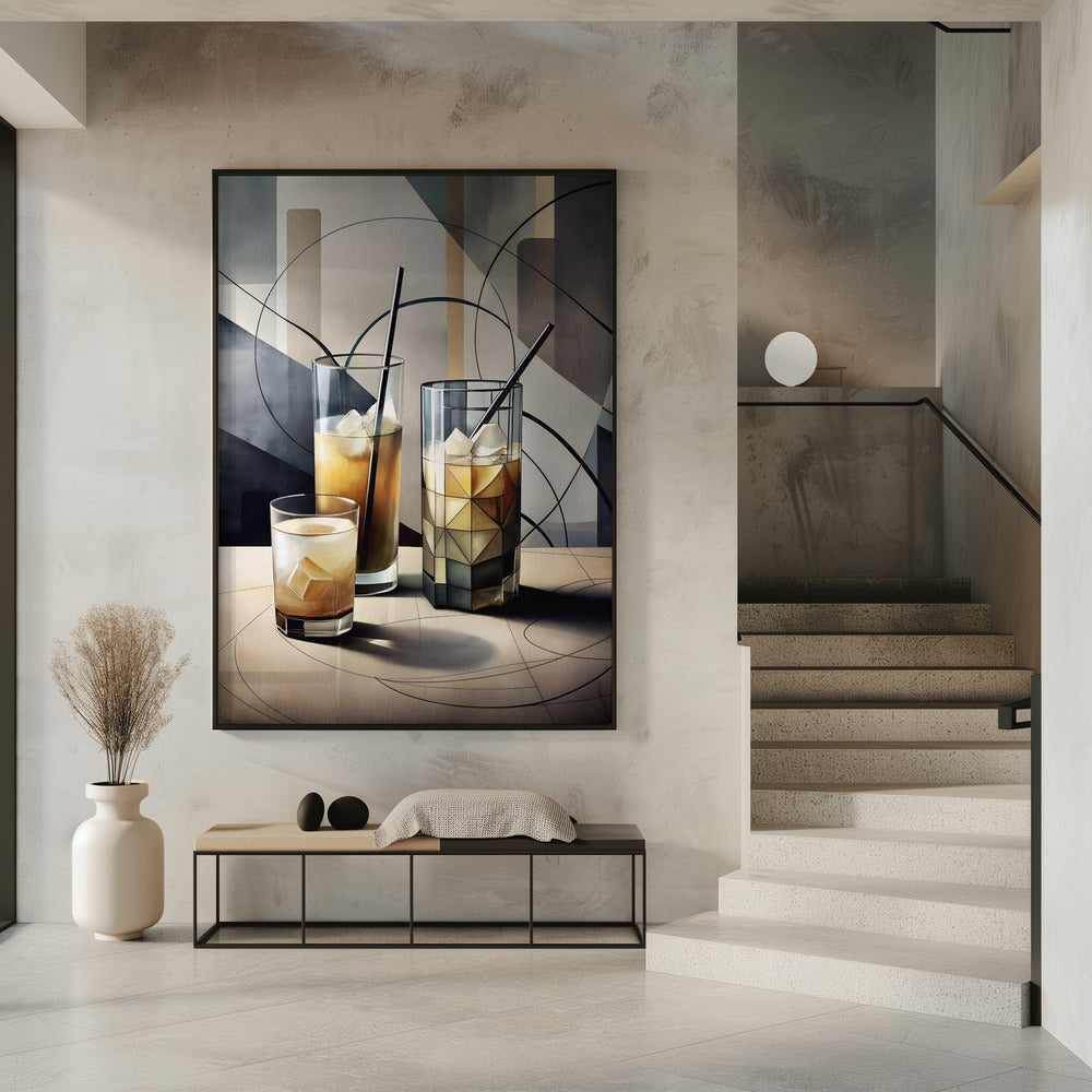 Cubist Cocktails | Poster