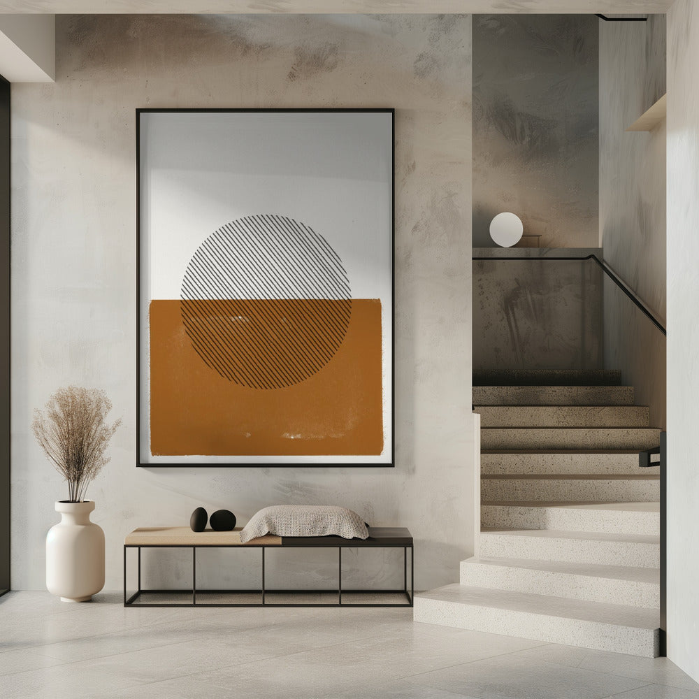 Striped Horizon | Poster