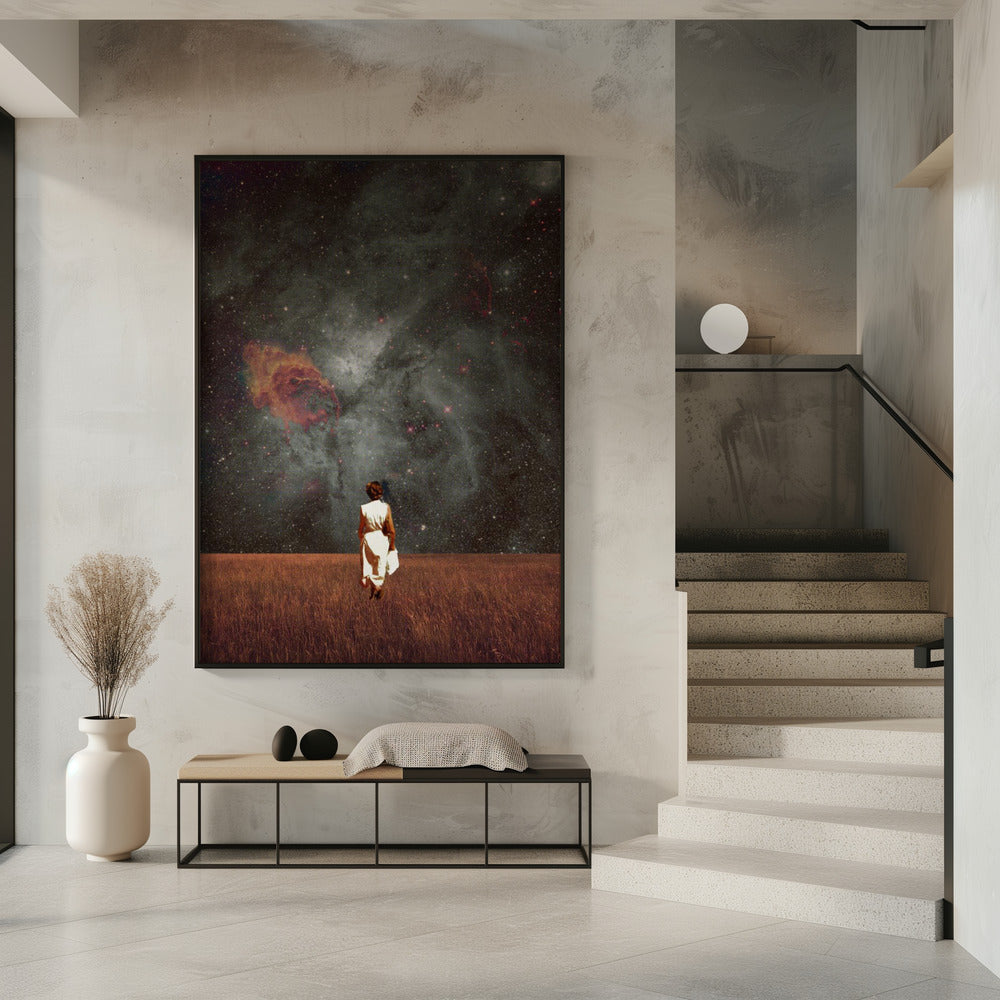 Volg mij door Frank Moth | Poster