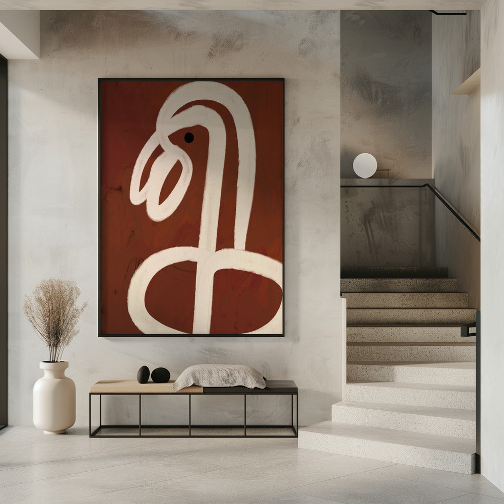 Gebogen sereniteit | Poster