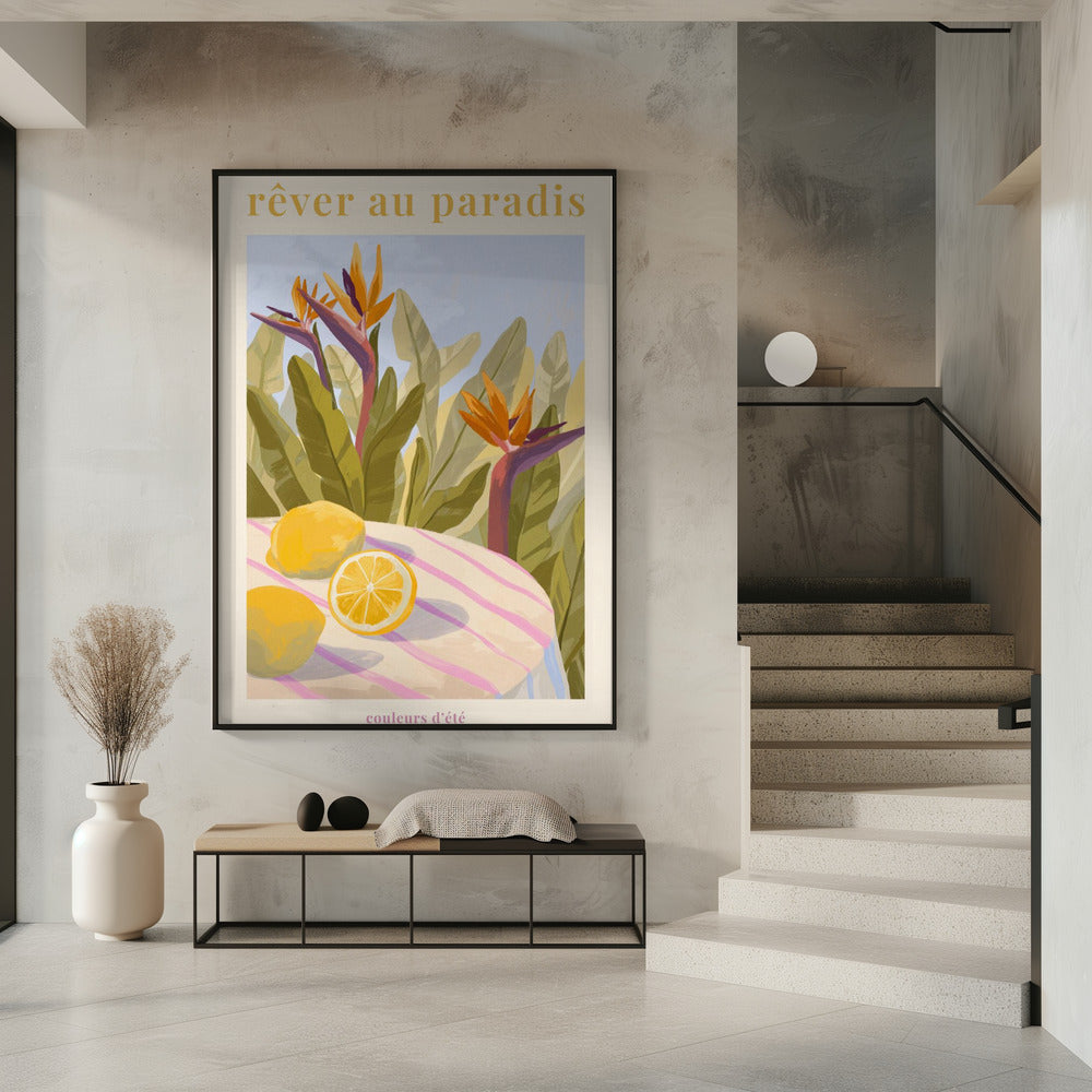 Rêver Au Paradis - Citroen | Poster