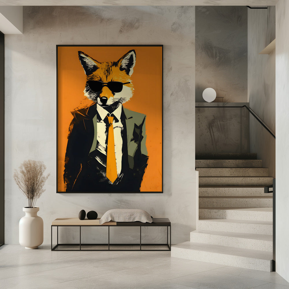 Fox In a Suit | Poster
