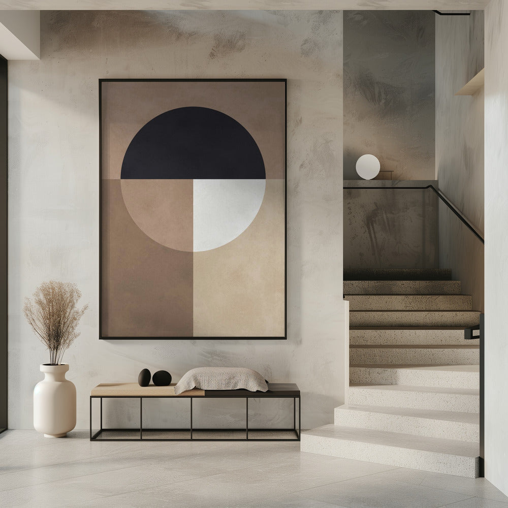 Brown geometry 7 | Poster