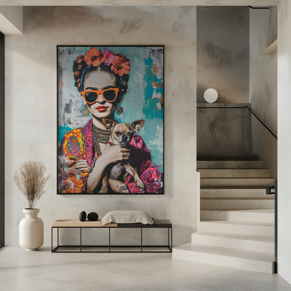 Frida Chihuahua | Poster