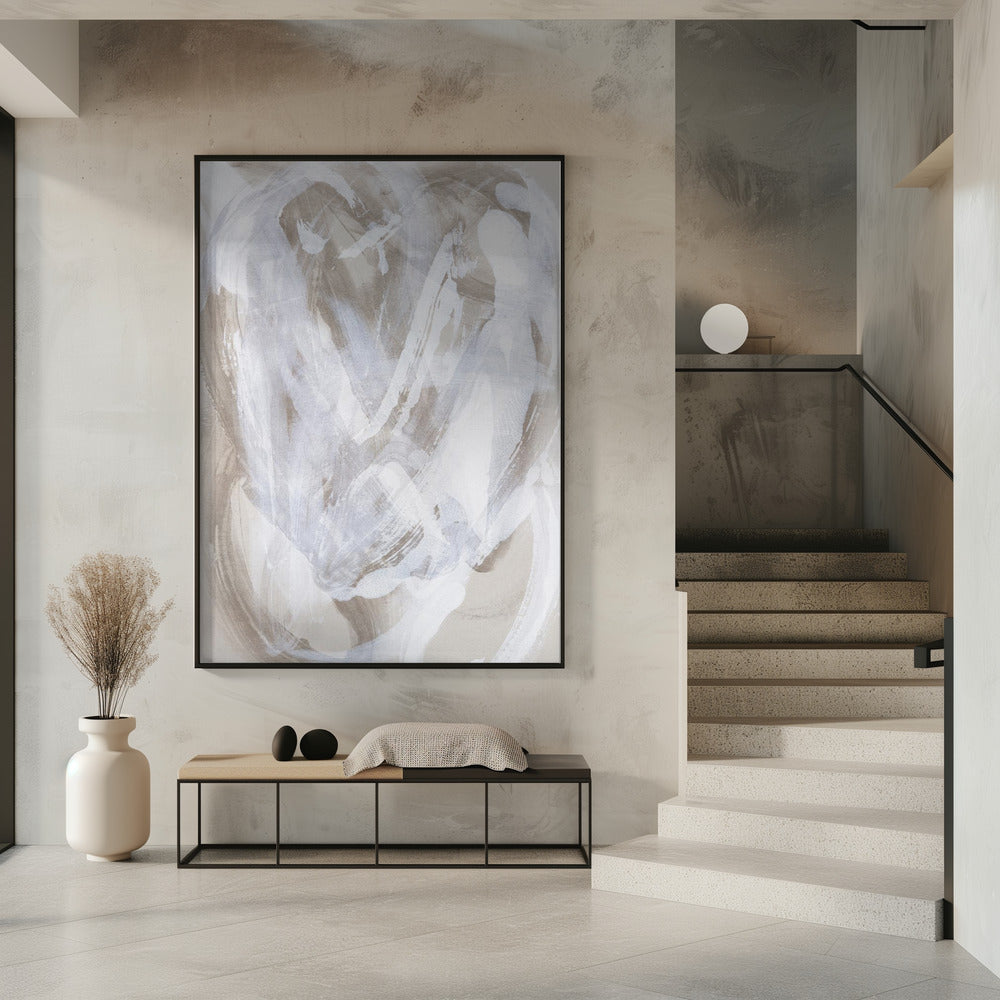 Abstract Brush Strokes 146 | Poster