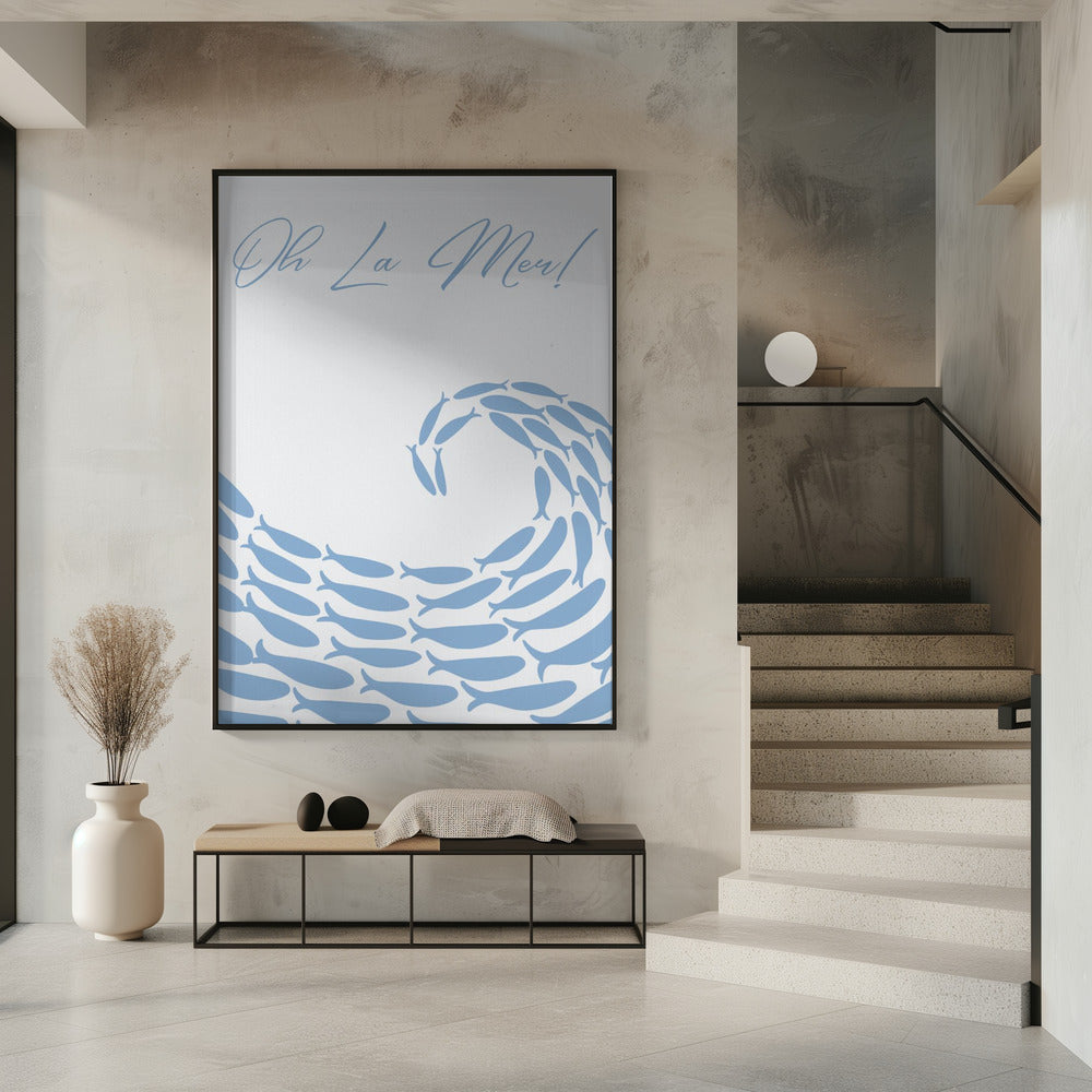 Fish Wave Symphony | Poster