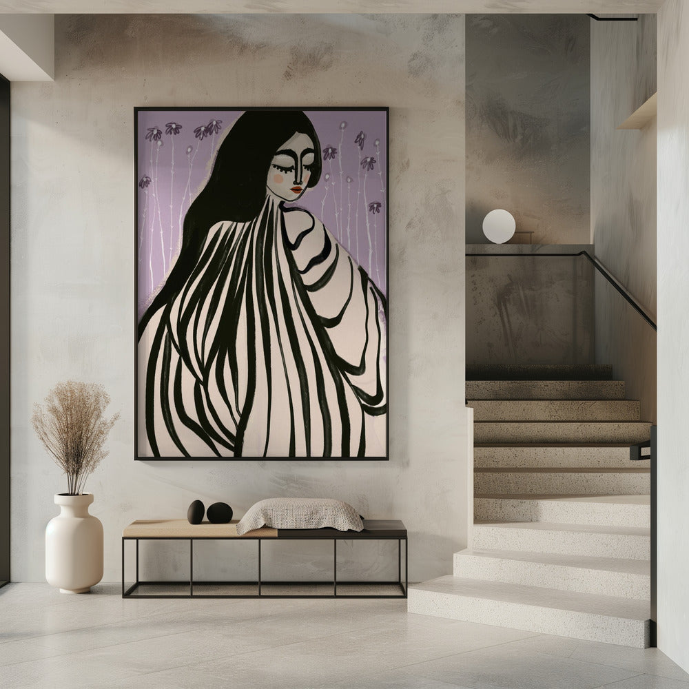 Vloeiende elegantie | Poster