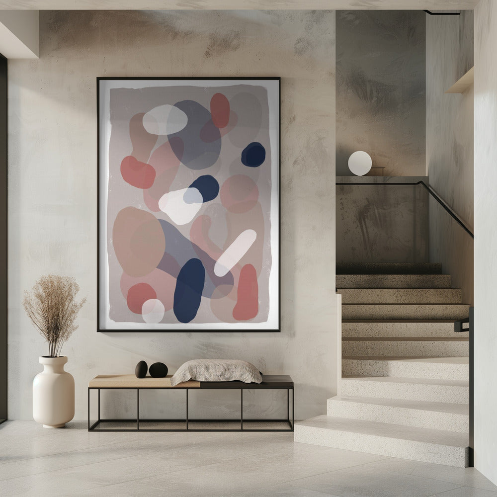 Abstracte kiezels 2 | Poster