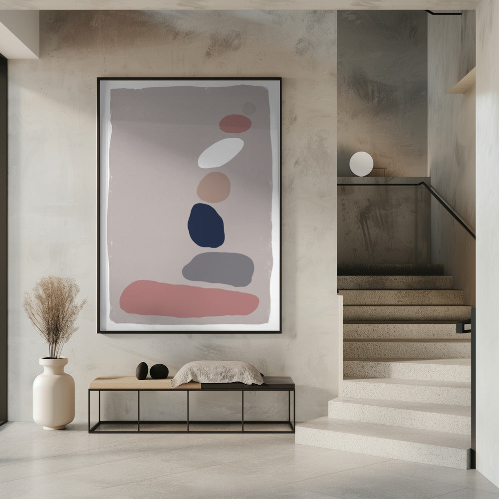 Abstracte kiezels | Poster