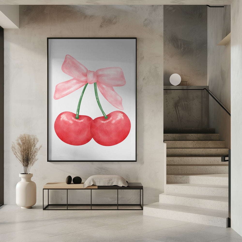 Rode kersen | Poster