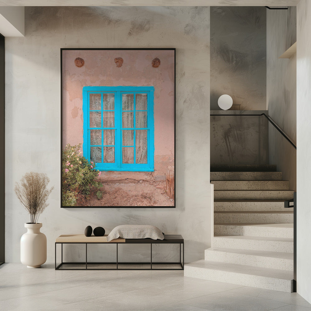 Turquoise raam - Taos, New Mexico | Poster