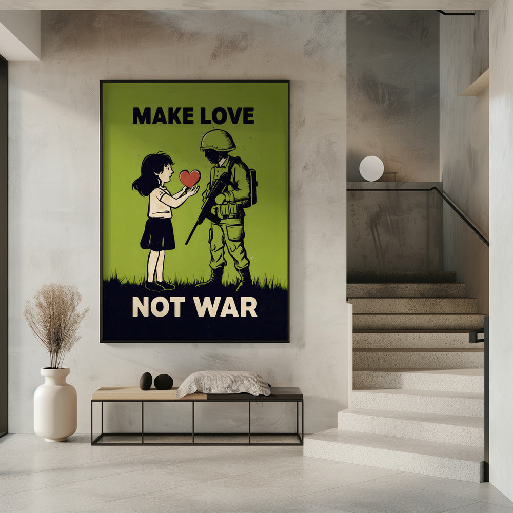 Make Love Not War | Poster
