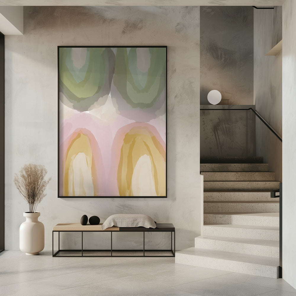 Aquarel Pastel Abstract | Poster