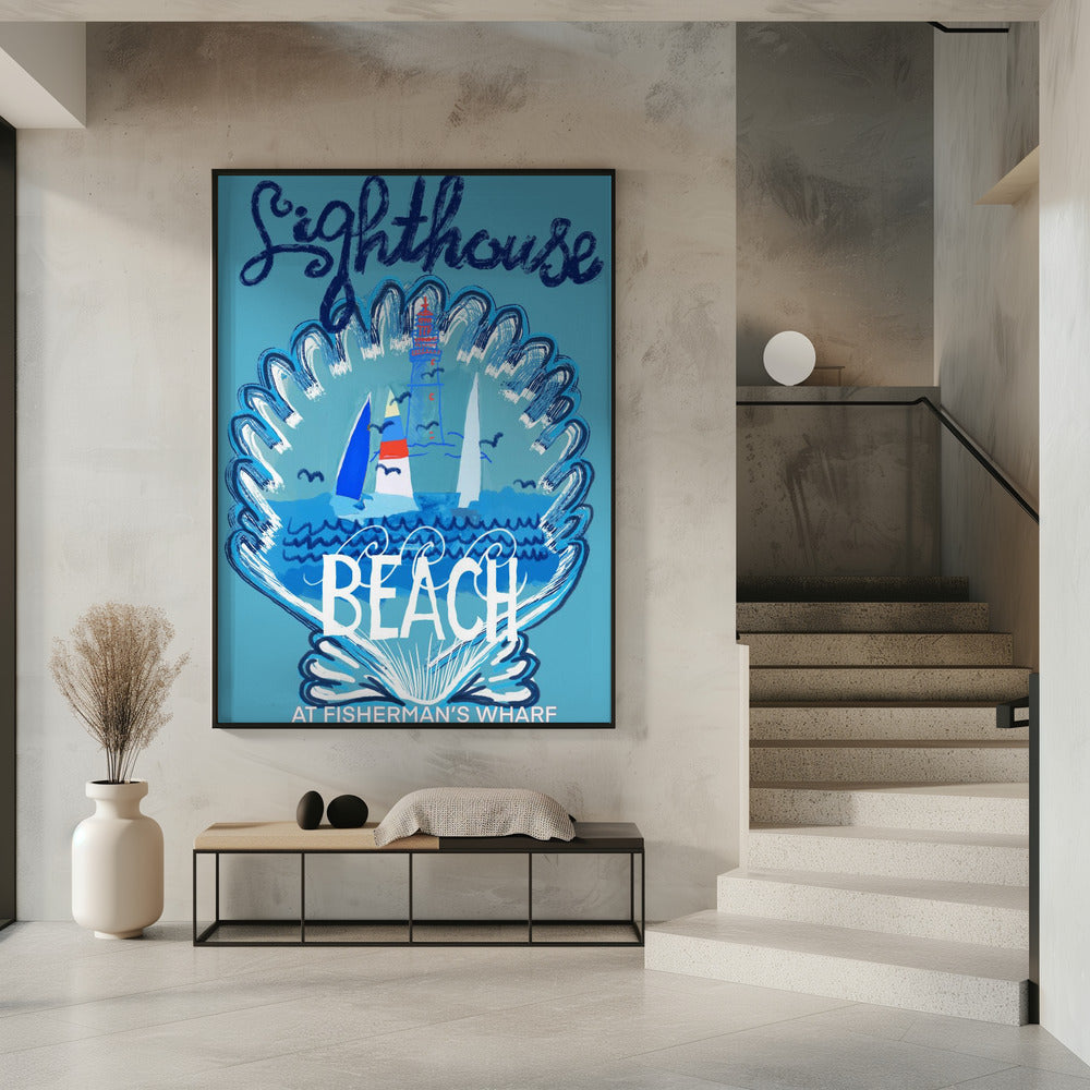Vuurtorenstrand Poster 2 | Poster
