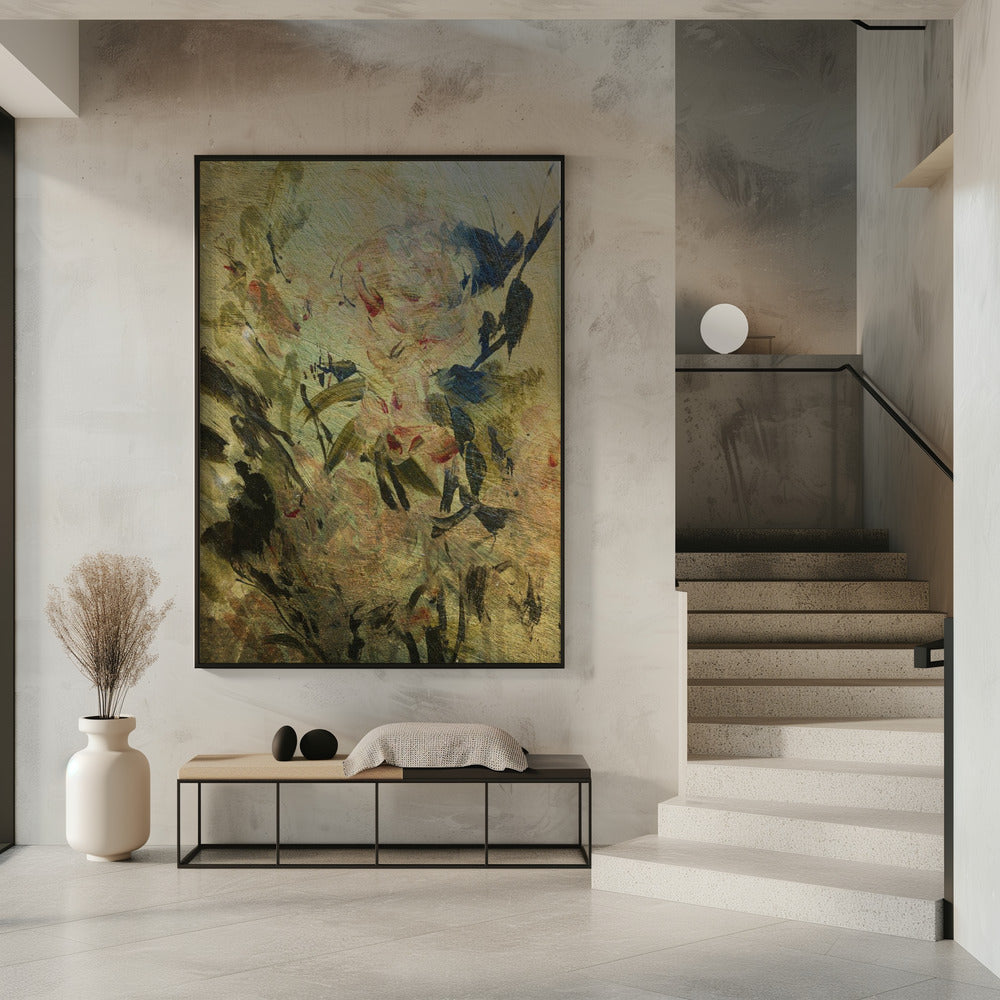 Vintage bloemen | Poster