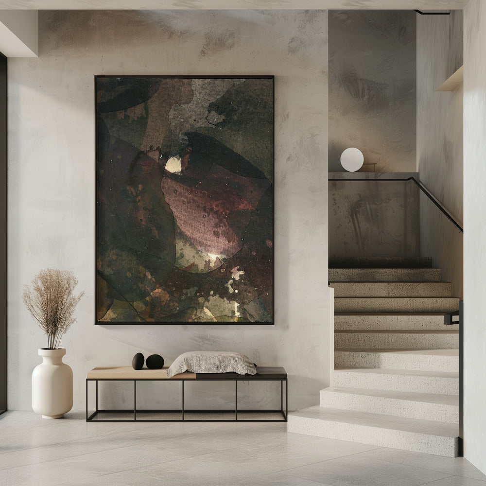Earthy Tones With Layered Textures | Poster