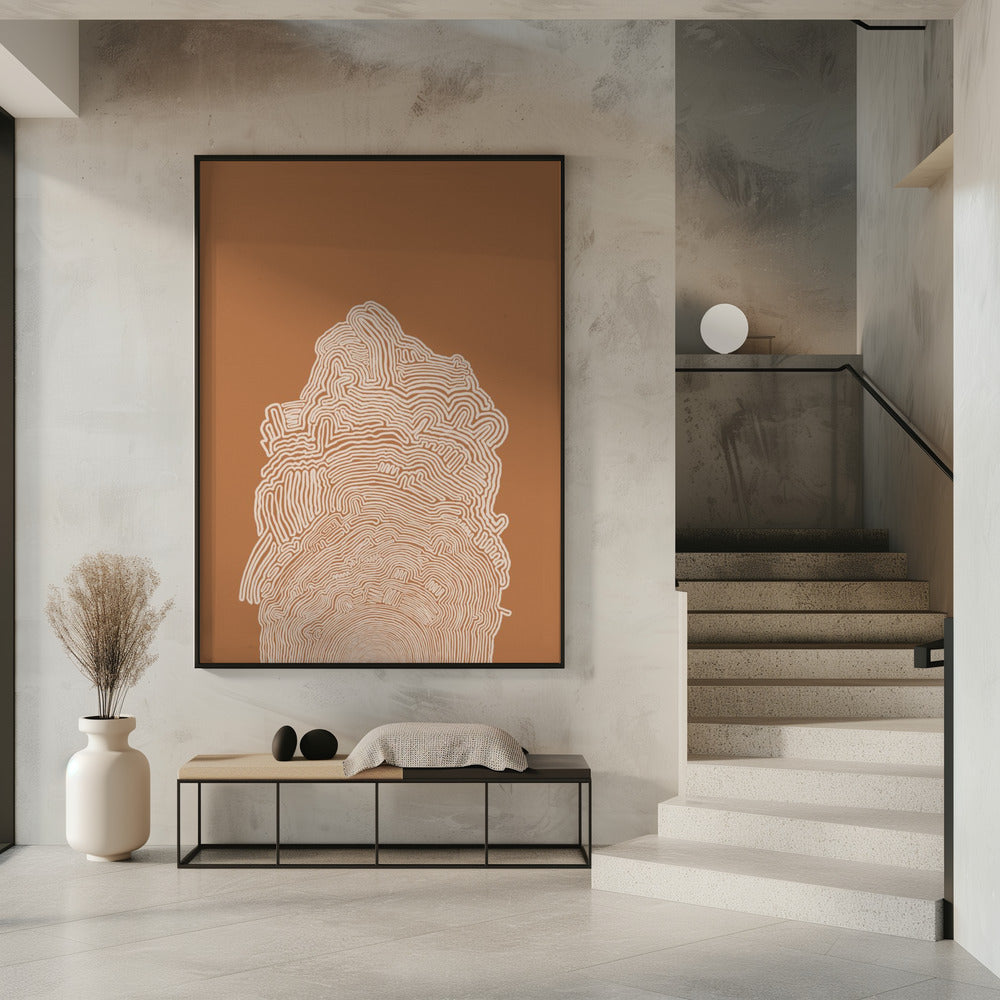 Abstract Brown | Poster