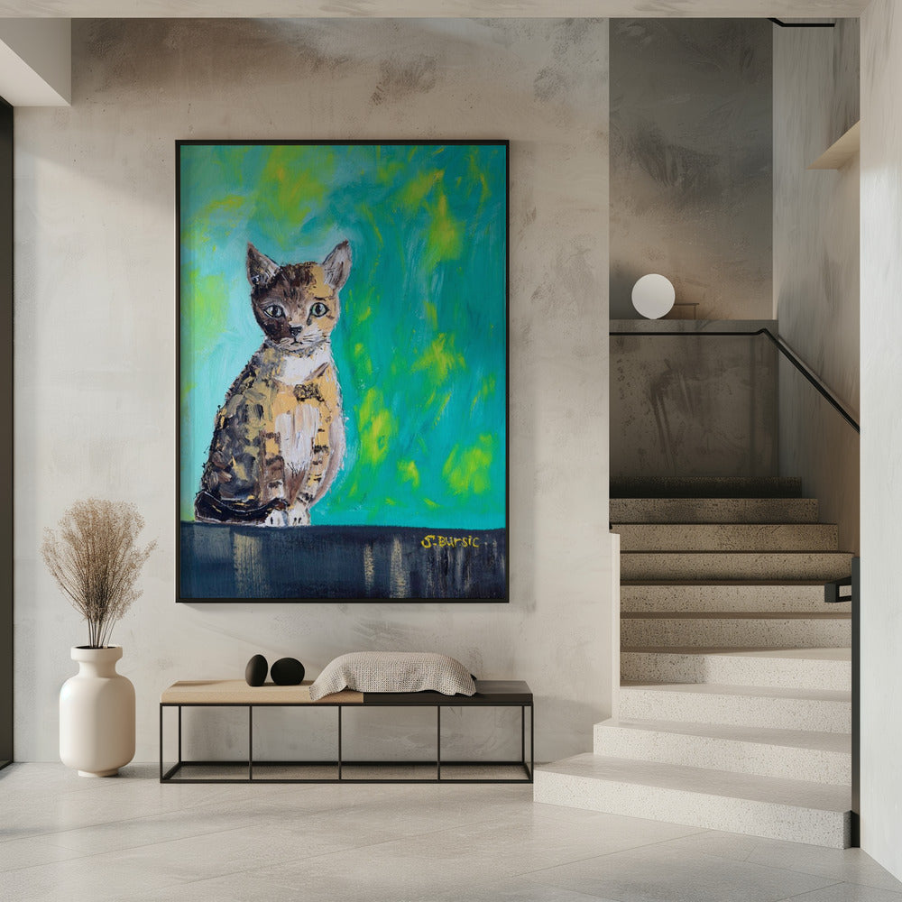 Kitten Waiting | Poster
