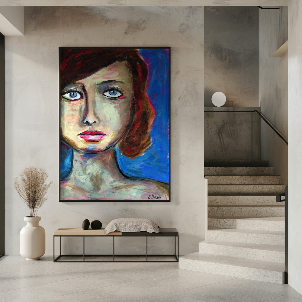 Blauwe Ogen | Poster