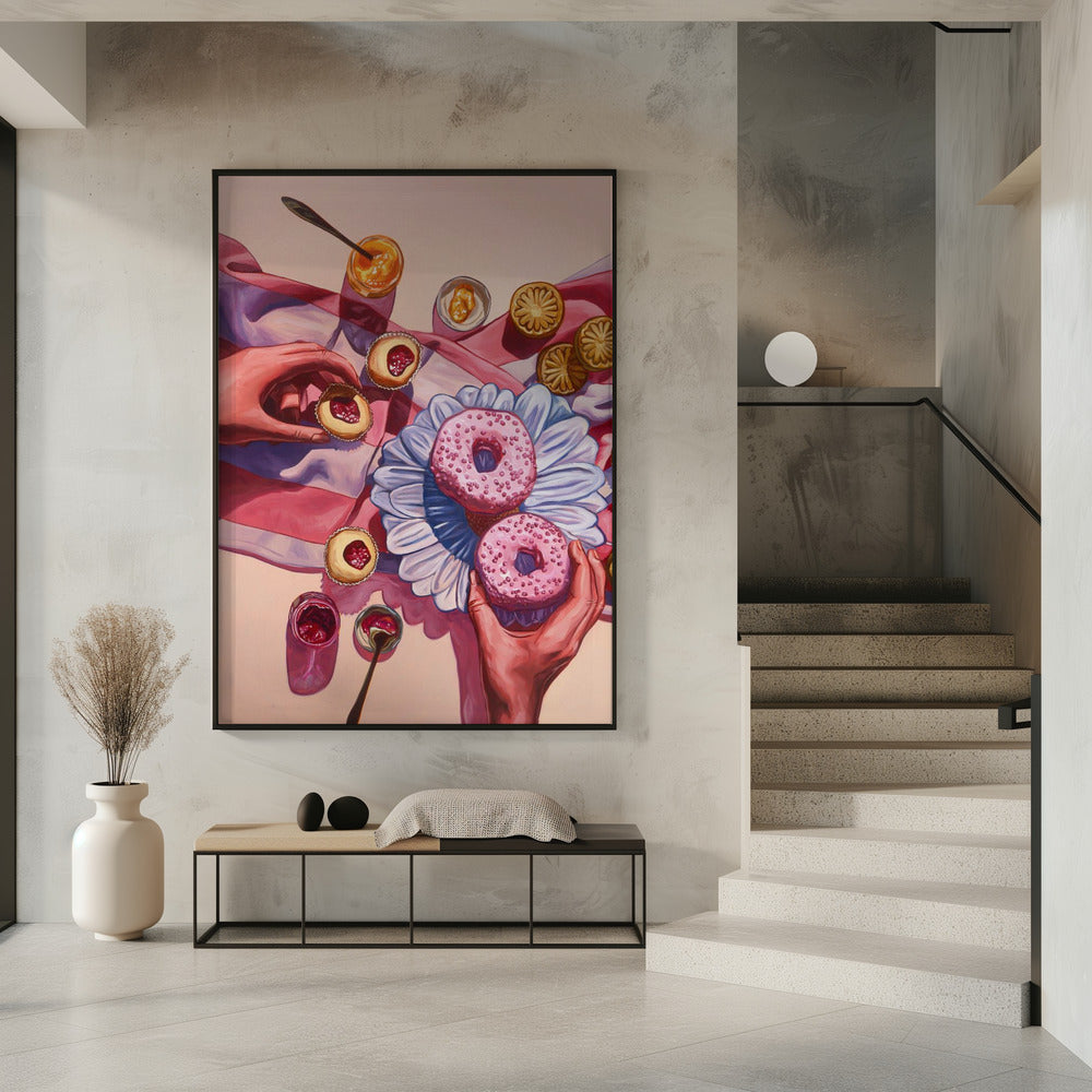 Op woensdag eten wij roze | Poster