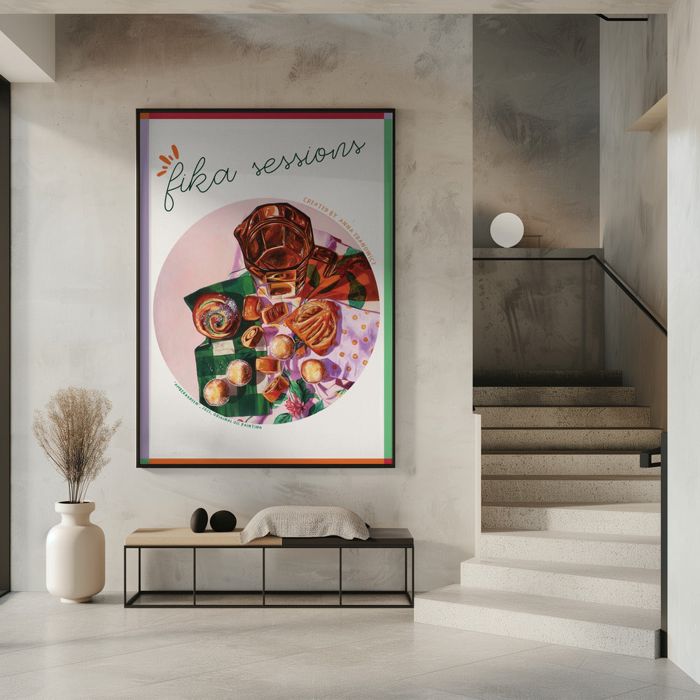 Amber en Groen | Poster