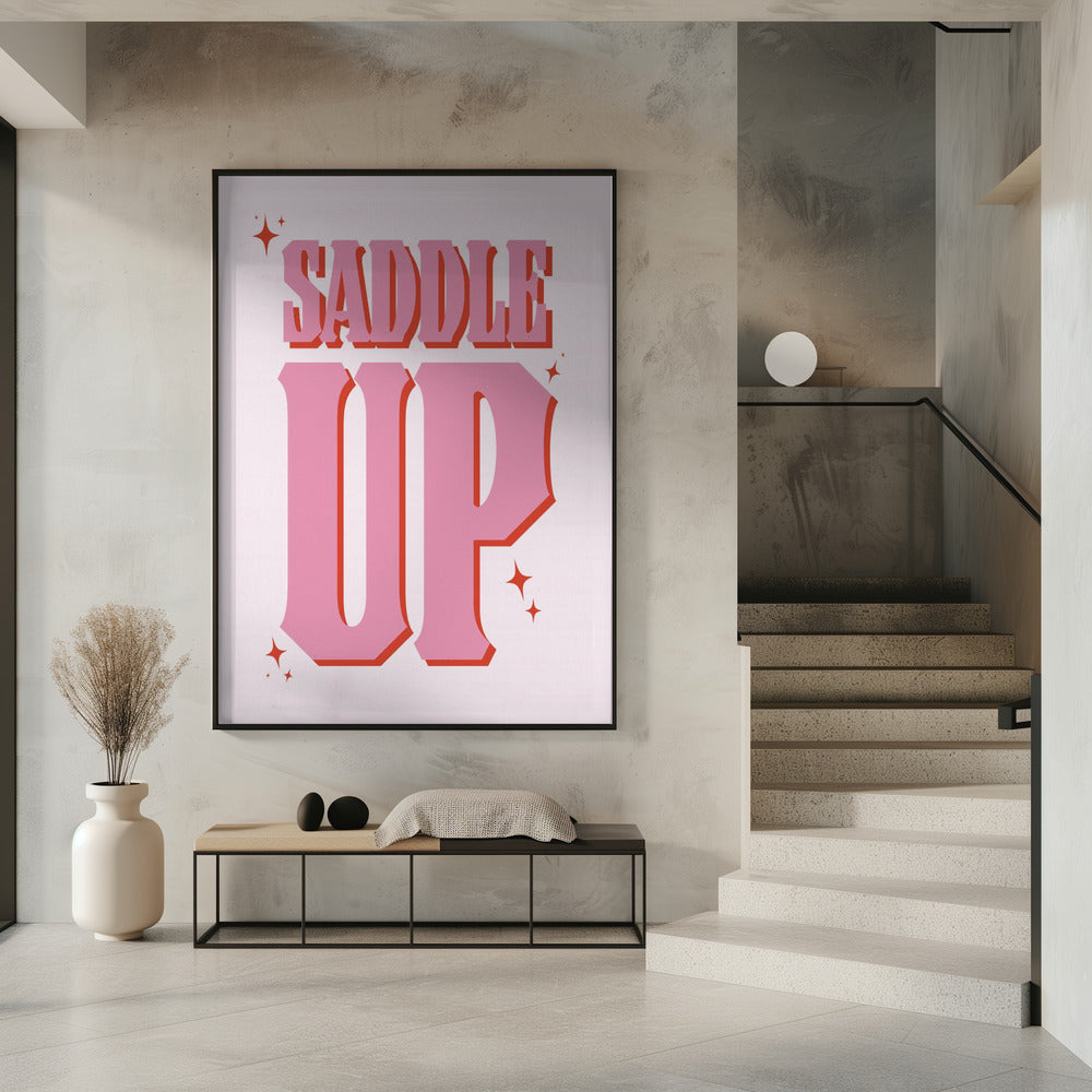 Zadel op | Poster
