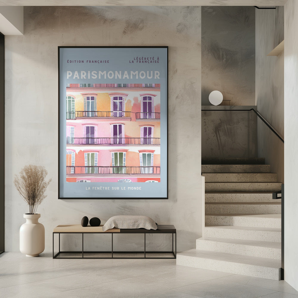 Parijs mijn liefde | Poster
