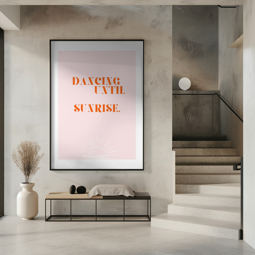 Dansen tot zonsopgang | Poster