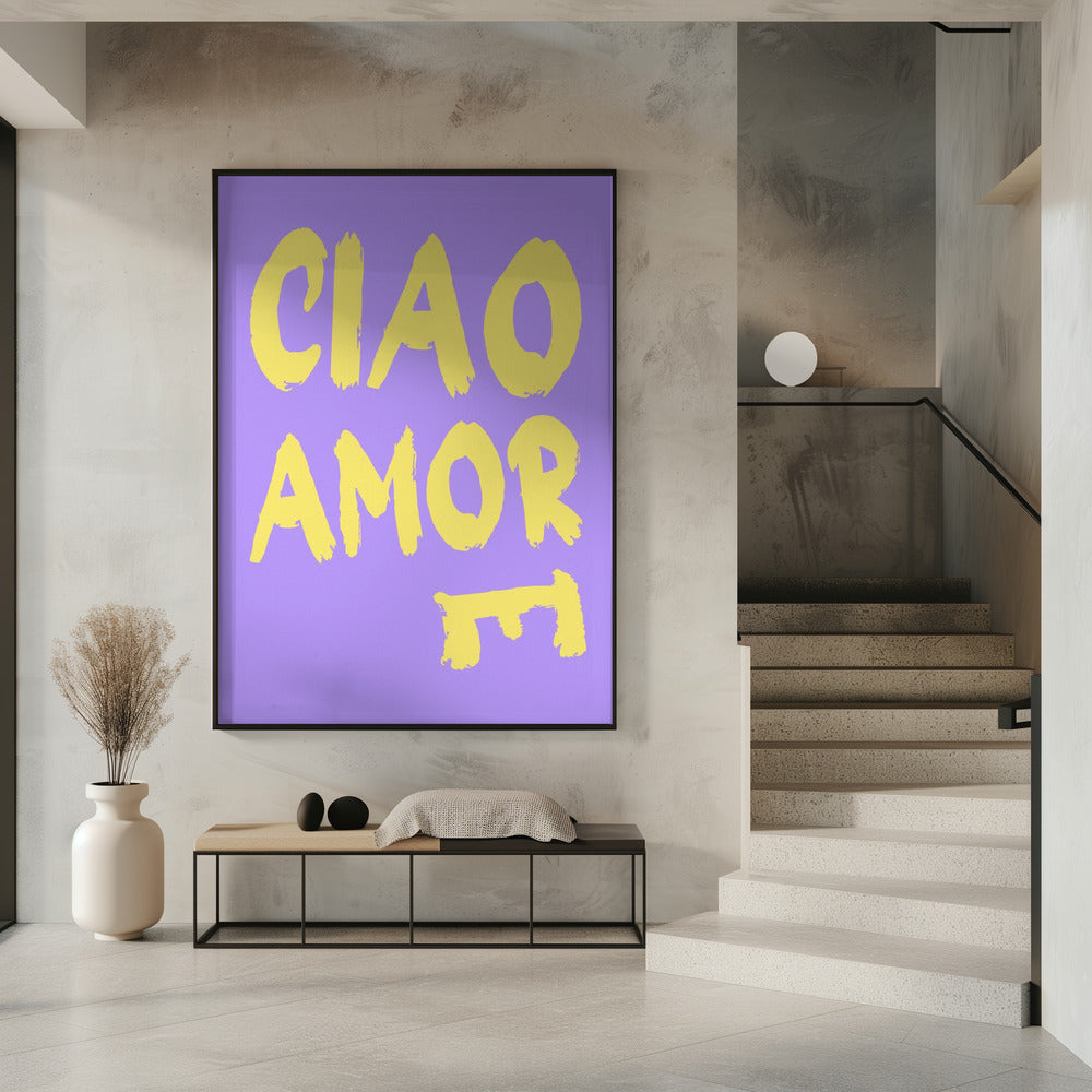 Ciao amore | Poster