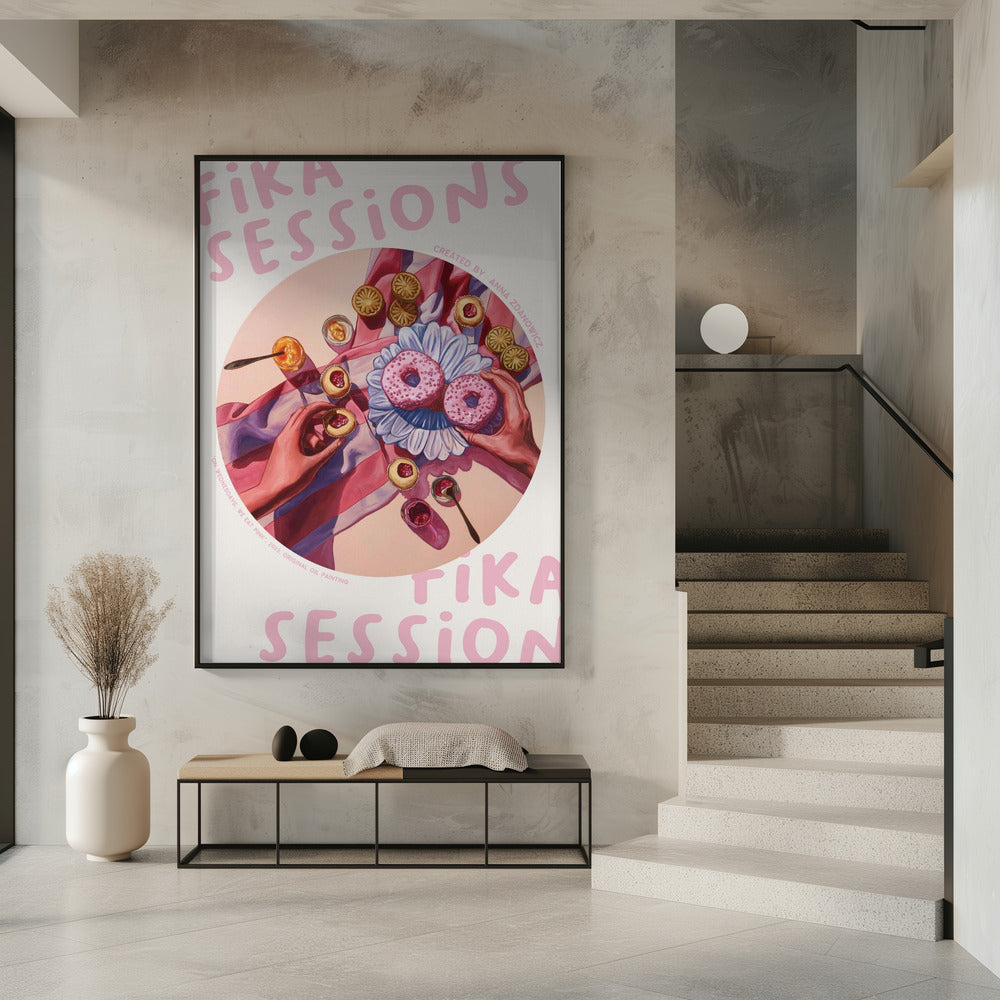 Op woensdag eten wij roze | Poster