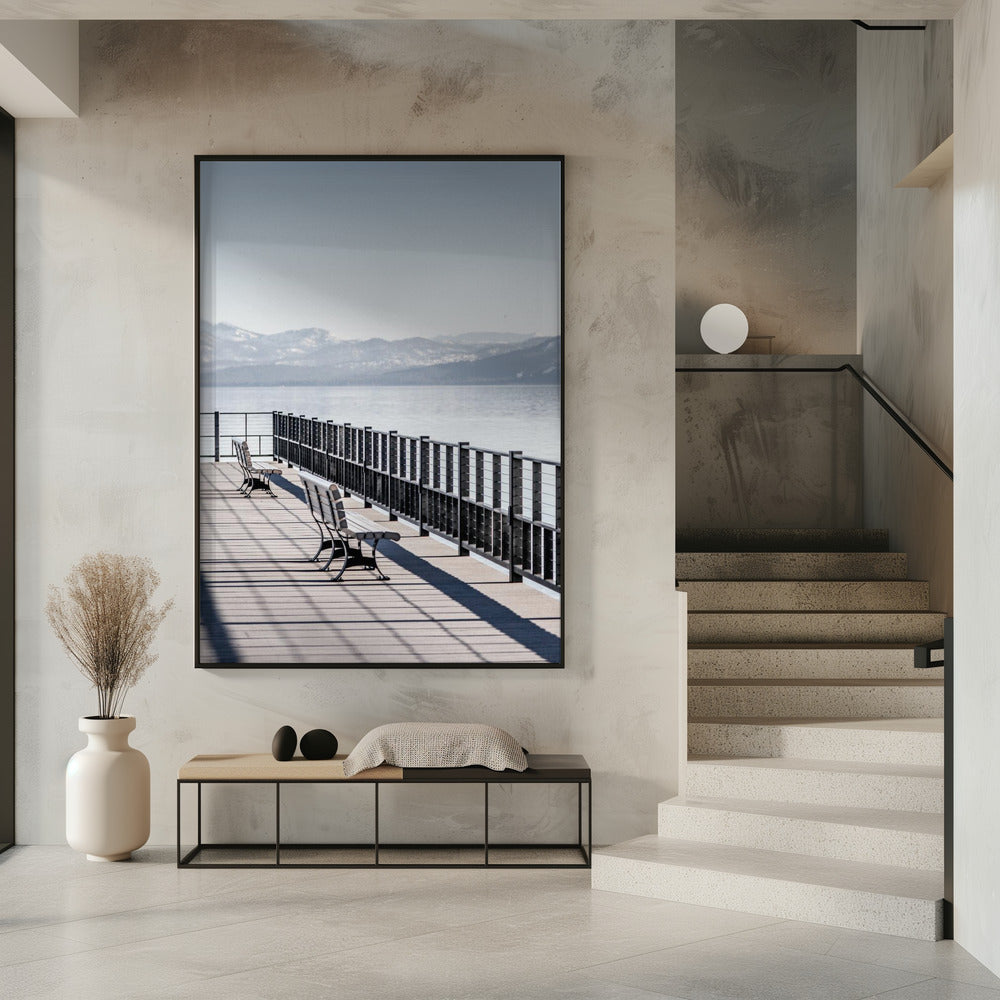 Twee banken | Poster