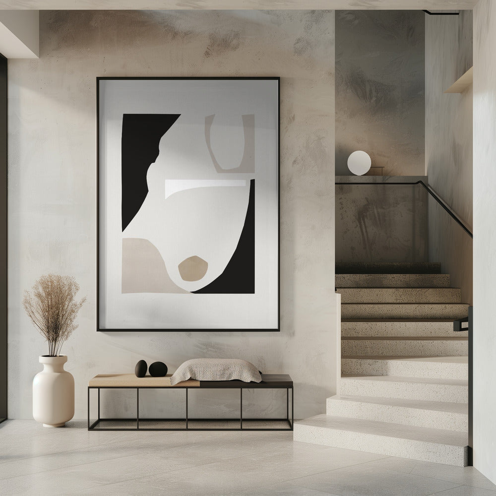 Abstracte vormen 1 | Poster