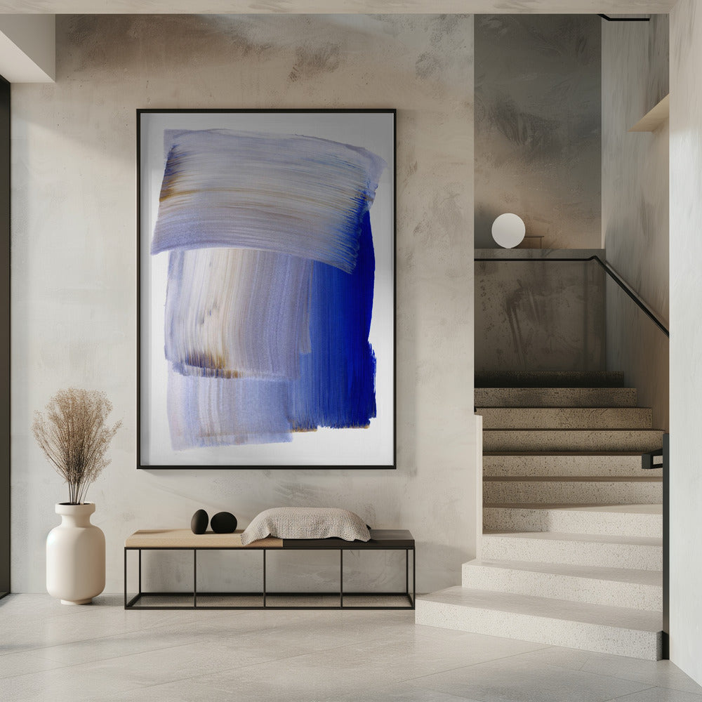 Abstract Brush Strokes 100 | Poster