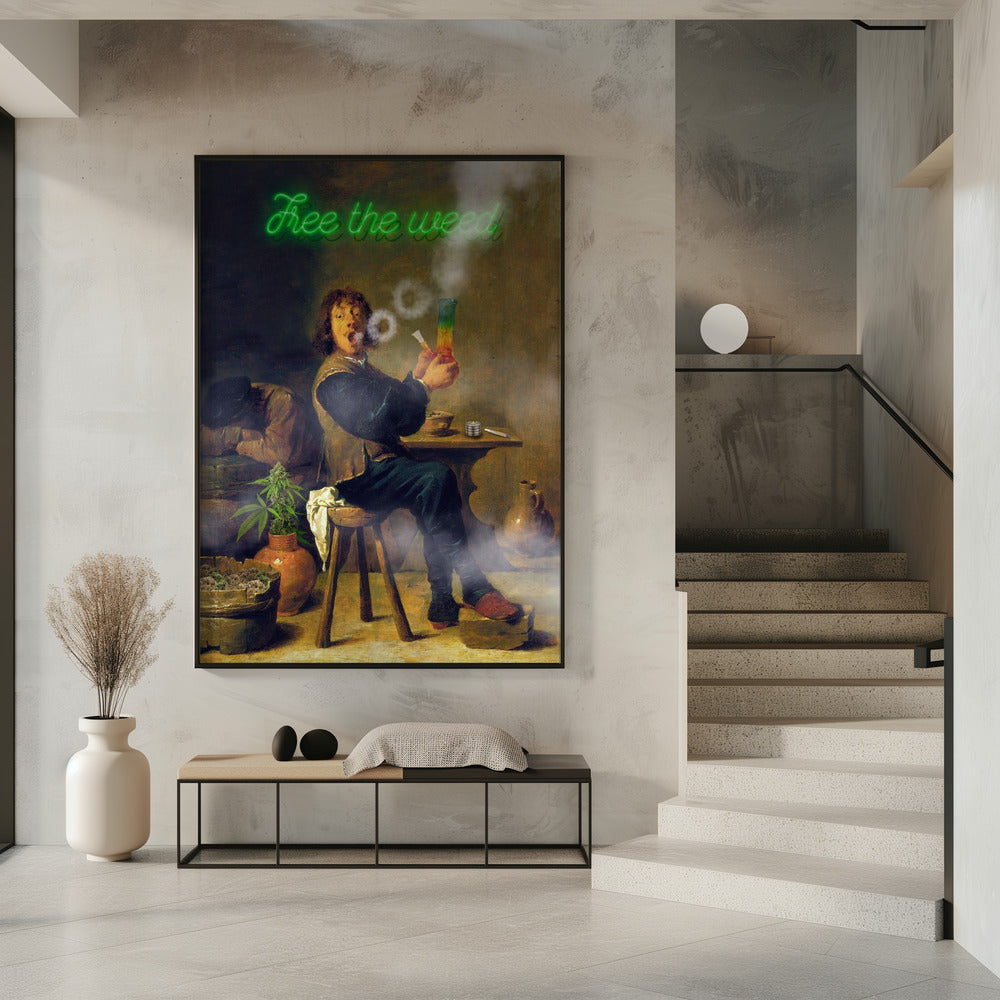 Bevrijd het onkruid | Poster