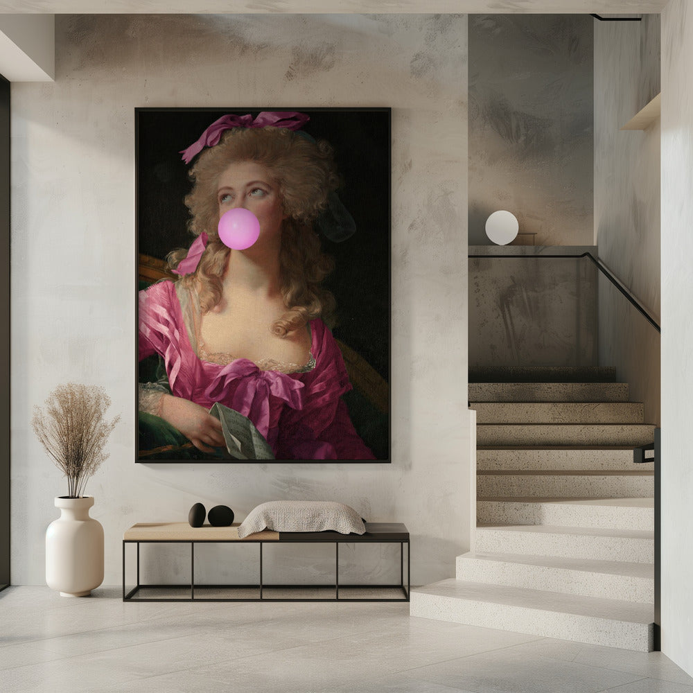 Bubblegummadame Pink Copy 2 | Poster
