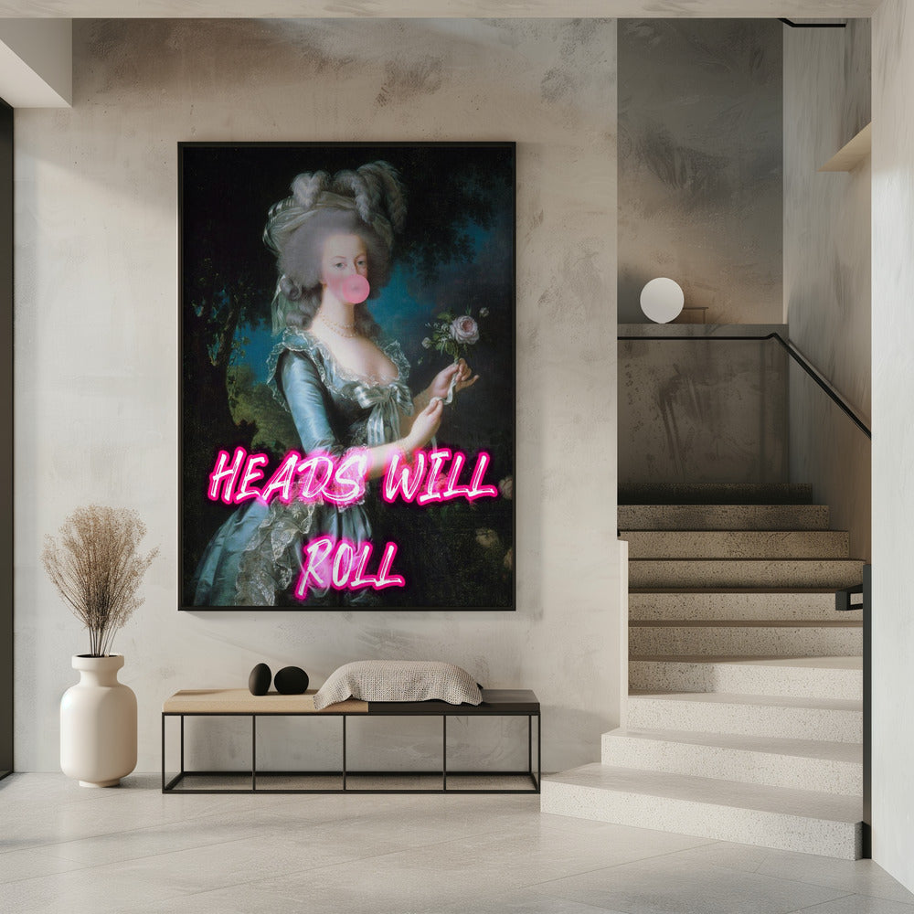Hoofden zullen rollenbg Ratio 2x3 | Poster