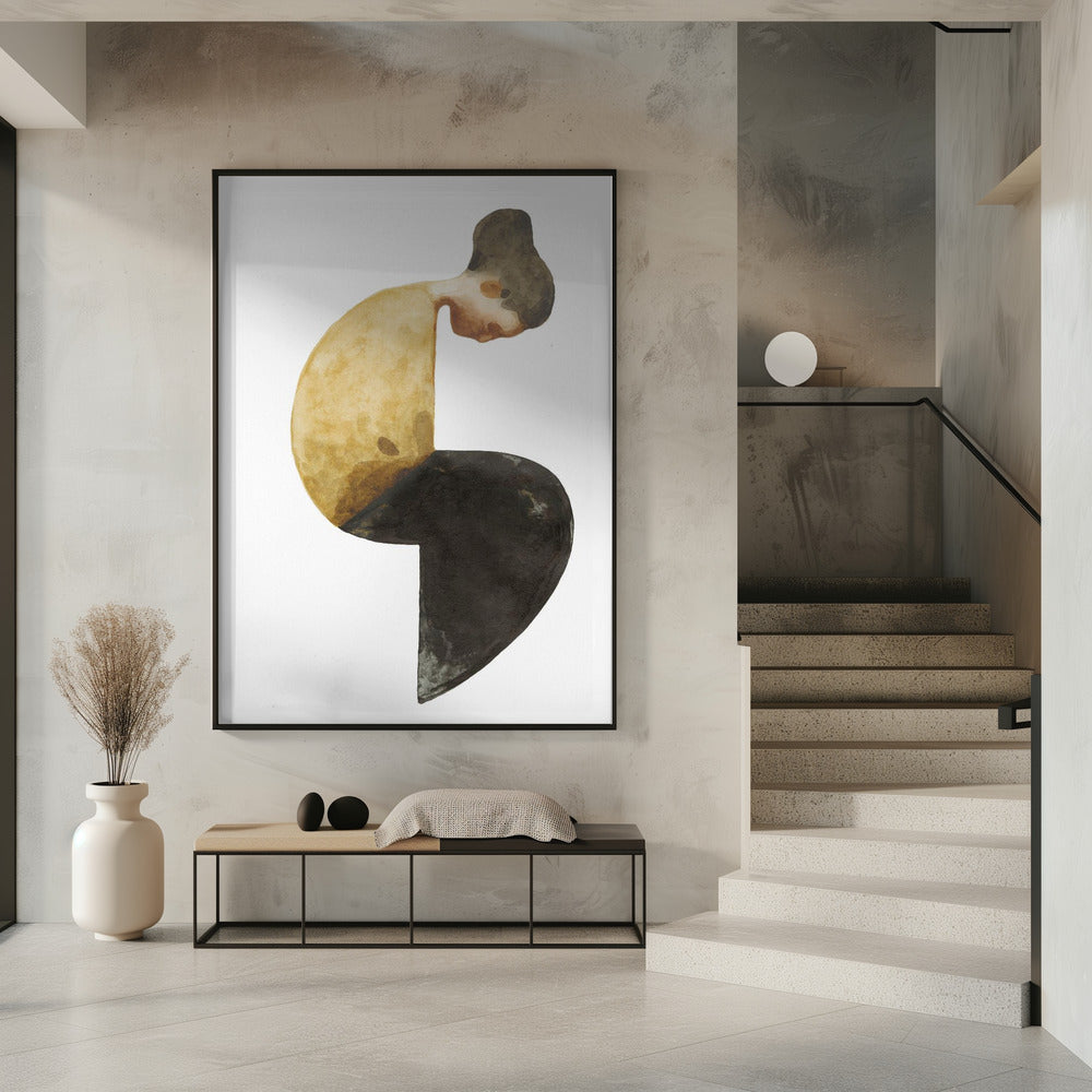 Zittende vrouw nr. 14 | Poster