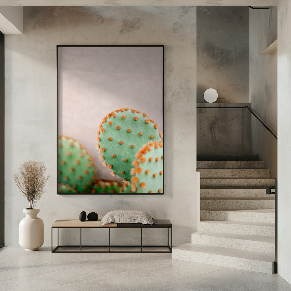 Cactussen Pasteltinten | Poster