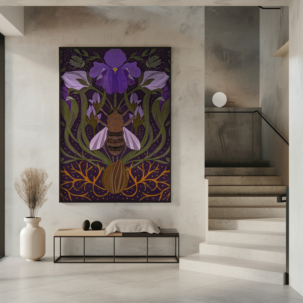 Bij en Iris | Poster